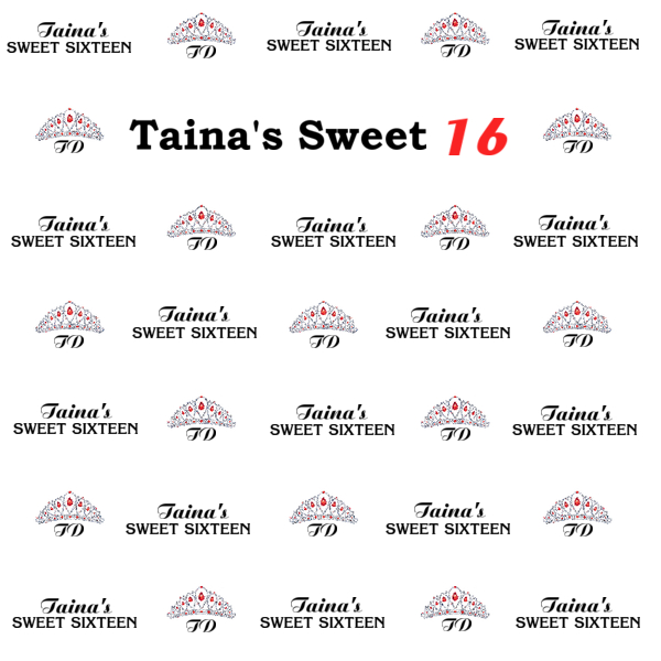 step and repeat design sample